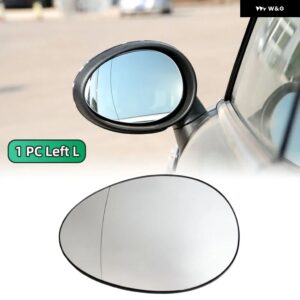 左右車用ヒーター付きウィングリアミラー ガラス BMW MINI R55 R56 R57 R58 R59 R60 R61 2007-2014 51162755625 51162755626 - 1PC Left