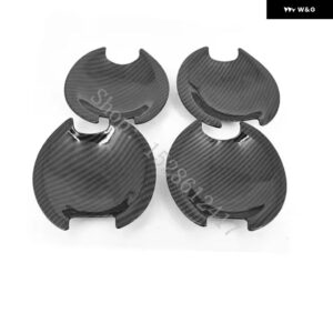三菱 ランサー ASX 2008 2009 2010~2020 ABS ドアハンドル ボウル ドアハンドル カバー カバー トリム カーアクセサリー - Carbon fiber pattern