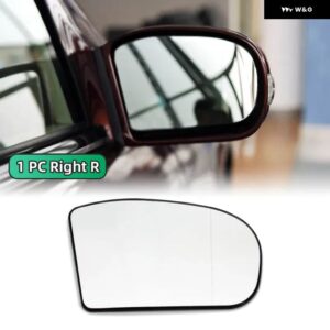 リアビュー バックミラー ガラス ドア ウィングミラー ヒーター付き サイドミラー ガラス メルセデスベンツ E クラス C クラス C E クラス W211 W203 - 1PC Right