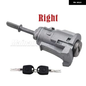左 右ドアロック シリンダー VW ゴルフ 4 IV MK4 BORA A6 シュコダ ファビア ポロ 1997-2009 604837167 604837168 - right