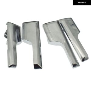 左右内側内装 ドアハンドル クローム 2007-2014 フォード エクスペディション リンカーン ナビゲーター 8L1Z7821819A 8L1Z7821818A - LH RH 4PCS