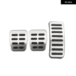 車用ペダル ステンレス デッドペダル パッド フットレスト フォルクスワーゲン ポロ VW ゴルフ 4 ボーラ ビートル RSI GTI R32 アウディ A3 8L シート - MT Without Rest