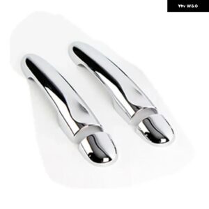 ルノー ZOE Z.E 2012 - 17 クローム カーハンドルカバー トリム スタイリング アクセサリー ステッカー - 2Dr no key no button