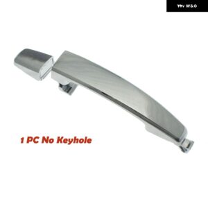 外側 外装 ドアハンドル クローム キーホール付き フロント リア 左 右 シボレー アベオ キャプティバ 96468266 96468306 96468280 96468254 - 1 pc No Keyhole