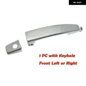 外側 外装 ドアハンドル クローム キーホール付き フロント リア 左 右 シボレー アベオ キャプティバ 96468266 96468306 96468280 96468254 - 1 pc With Keyhole