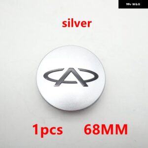車ホイールハブカバー CHERY QQ3 A3 A5 ARRIZO 3 5 7 GX EX TIGGO 5 7 8 3X タイヤセンターロゴキャップ - 1pcs 68MM