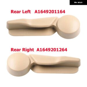 車リア左/右シートリリースハンドル調整 A1649201164 A1649201264 メルセデス GL クラス X164 2007-2009 - 12 - Beige Left and Right