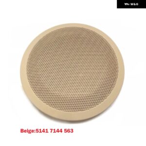 車内左右 フロントリア ドア パネル スピーカー トリム スピーカー カバー BMW 3シリーズE90 E91 X1 E84 318 320 325I - 1pcs Beige