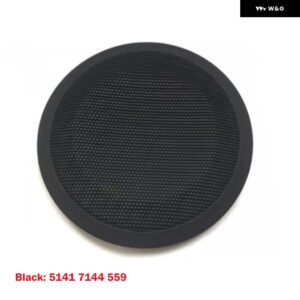 車内左右 フロントリア ドア パネル スピーカー トリム スピーカー カバー BMW 3シリーズE90 E91 X1 E84 318 320 325I - 1pcs Black