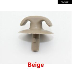 車用リア トランク 固定バックルテール ボックス フッククリップ ホルダー ランドローバー フリーランダー 2 L359 レンジローバー L322 LR003695 LR004797 - 1pcs Beige