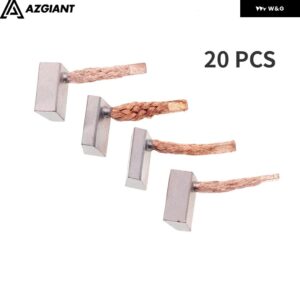 車用 スターターモーター カーボンブラシ ホルダー トヨタ カローラ プラド ハイランダー クラウン レイツ カローラ マークX - 20pcs carbon brushes