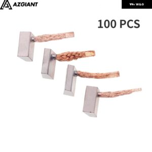 車用 スターターモーター カーボンブラシ ホルダー トヨタ カローラ プラド ハイランダー クラウン レイツ カローラ マークX - 100pcs carbon brush