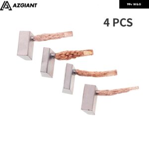 車用 スターターモーター カーボンブラシ ホルダー トヨタ カローラ プラド ハイランダー クラウン レイツ カローラ マークX - 4pcs carbon brushes