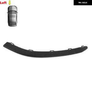 車用フロント バンパー リップ ロアスポイラー エア ディフレクター バランス トリム フォルクスワーゲン VW ゴルフ MK7 GTI 2015 2016 2017 5GG8059039B9 - Left