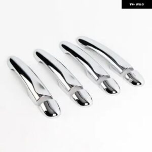 ルノー クリオ 4 クリオ MK4 IV 2012 - 2017 クローム ドアハンドル カバー トリム 2013 - 16 カーアクセサリー ステッカー スタイリング - 4Dr no key no button