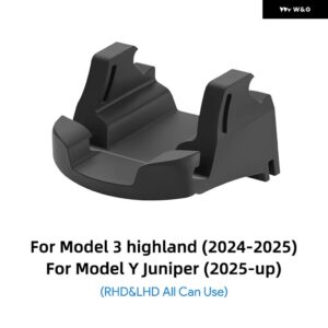 車載電話 ホルダー 液体シリコン ゴム テスラ モデル3 Y ハイランド ジュニパー 2021-2024 2025 跡が残らない クリップオン ダッシュボード エアベント - For Highland Juniper