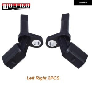 左右ホイールスピードABSセンサー アウディ Q5 A4 A5 S4 S5 A6 A7 A8 QUATTRO R8 VW PHAETON 4E0927803 4E0 927 803 4E0927804 - Left Right 2pcs