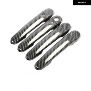 ルノー パルス 2011 - 16 カーボン クローム カー ドアハンドル カバー トリム ステッカー カー スタイリング アクセサリー - Model 1