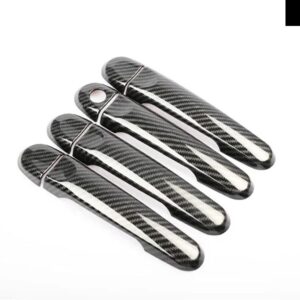 ルノー パルス 2011 - 16 カーボン クローム カー ドアハンドル カバー トリム ステッカー カー スタイリング アクセサリー - Model 2