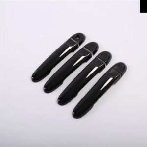 ルノー パルス 2011 - 16 ブラッククローム カー ドアハンドル カバー トリム ステッカー カー スタイリング アクセサリー - Model 2