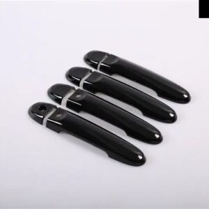 ルノー パルス 2011 - 16 ブラッククローム カー ドアハンドル カバー トリム ステッカー カー スタイリング アクセサリー - Model 1