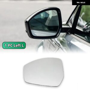 車用ヒーター付きサイドウィングリアビューミラー ガラス ランドローバー レンジローバー イヴォーク 2014 - 19 LR048359 LR048360 - 1PC Left