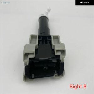 車用 ヘッドライト ウォッシャーノズル ブラケット スプレーカバー 付き 三菱 パジェロ モンテロ スポーツ 2008-2014 L200 2009-2013 - 1 pcs Nozzle R