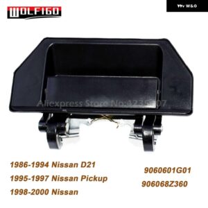外装 ドアハンドル テールゲートハンドル 日産 フロンティア D21 ピックアップ フロンティア NI1311102 9060601G01 80606-01A10 - Tailgate Handle