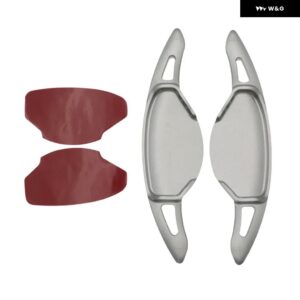 延長 シフト パドル ステアリングホイール アクセサリー インフィニティ Q50 QX50 日産 アルティマ ローグ X-TRAIL T33 パスファインダー キャシュカイ J12 - Type A Silver