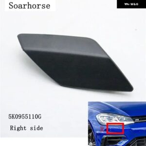 車用フロント バンパー ヘッドライト ウォッシャーノズル カバー キャップ 5K0955109G 5K0955110G VW ゴルフ 6 R MK6 2009 - 13 - 1piece Right R