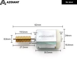 車ドアロックモーター BMW 135 320 325 328 330 335 525 530 545 550 640 645 650 740 745 750 760 I3 M3/5/6 MINI X1/3/4/5/6/7 Z4 - OEM motor D