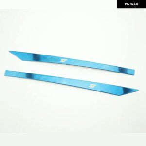 自動車ドア内装 装飾 ストリップドア フレーム パッチ フォード フォーカス 3 4 MK3 MK4 2012-2017カーアクセサリー - blue