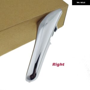 左/右クローム内側インナー インテリア ドアハンドル カバー トリム ドアプルハンドル メルセデスベンツ S211 W211 W219 2003-2009 - right