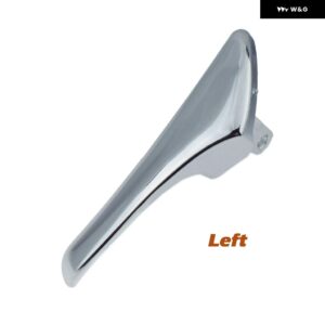 左/右クローム内側インナー インテリア ドアハンドル カバー トリム ドアプルハンドル メルセデスベンツ S211 W211 W219 2003-2009 - Left