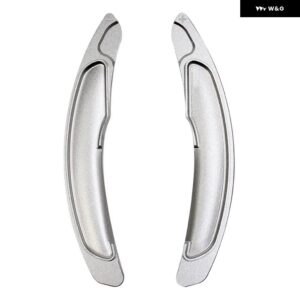 車 ステアリングホイール シフト パドルエクステンションダイレクトギアパドルエクステンション 三菱 ASXアウトランダーランサーエクリプスクロスランサー - Silver