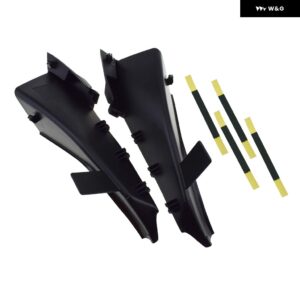 ルノー コレオス HY 2007-2016 フロント LH/RH フロントガラス ラップ コーナー トリム ワイパー カウル サイド トリム カバー リッド 66895JY00A - Left Right 2pcs