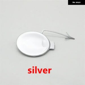 車用フロント バンパー 牽引フックカバー キャップ シボレー アベオ 2011 - 14 - Silver