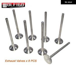 吸排気 バルブ とステム オイルシール VW ゴルフ G-TI ティグアン ビートル アウディ 06D109601M 06D 109 601M 06D109611H 036109675A - 8PCS Exhaust