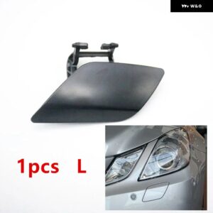 車用フロント ヘッドライト ウォッシャースプレーノズルカバー キャップ メルセデスベンツ E クラス CGI クーペ W207 C207 A207 2010-2013 E260 E300 E350 - 1pcs left L