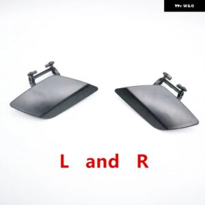 車用フロント ヘッドライト ウォッシャースプレーノズルカバー キャップ メルセデスベンツ E クラス CGI クーペ W207 C207 A207 2010-2013 E260 E300 E350 - 1pair L and R