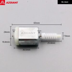 ルノー車用サイドドアロック アクチュエーター 高出力モーター 12V DC オート セントラ ルリペア FC280 エンジン DIY - Motor L