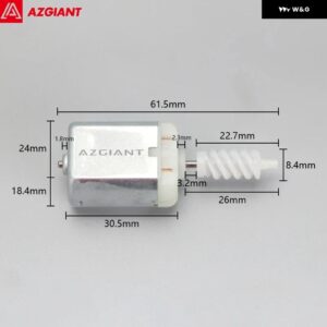 ルノー車用サイドドアロック アクチュエーター 高出力モーター 12V DC オート セントラ ルリペア FC280 エンジン DIY - Motor K