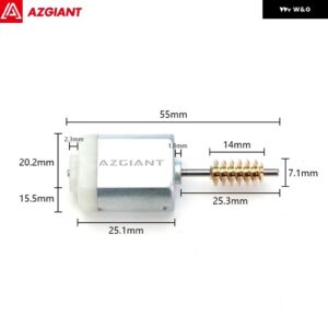 ルノー車用サイドドアロック アクチュエーター 高出力モーター 12V DC オート セントラ ルリペア FC280 エンジン DIY - Motor I