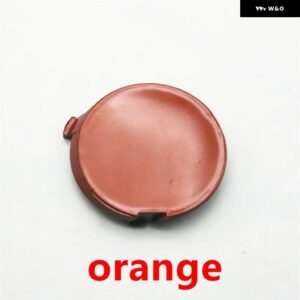 車用フロント バンパー 牽引フックカバー キャップ フォード エコスポーツ 2013 - 17 - 1pcs orange