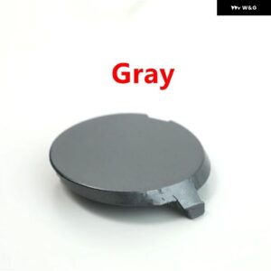 車用フロント バンパー 牽引フックカバー キャップ フォード エコスポーツ 2013 - 17 - 1pcs gray