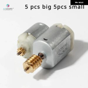 車モーターセンタードアロックモーター ボルボ XC70/XC60/S40 /S80II マツダ M3 フォード フォーカス ランドローバー ジャガー - 5 pcs big 5pcs small