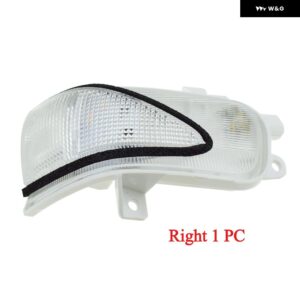 左/右サイドミラー ウィンカー インジケーター LEDライトランプリピーター ホンダ ジャズ2009-201434350-TG5-H0134300-TG5-H01 - right