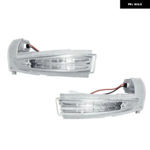 車ドアミラー インジケーター ライト右側/左側 運転席側 助手席側 リピーターランプ プジョー 508 シトロエン DS5 C4 - A Pair With Wire