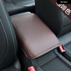 車用センター アームレスト ボックス 3Dデザイン 人工皮革カバー アクセサリー 日産 キャシュカイ J10 J11 2008 2009 2010 2015 2017 2018 - see chart