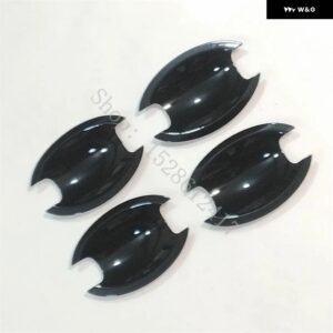 外装 ドアハンドル カバー ドアハンドル ボウル トリム ABS 光沢ブラック インフィニティ FX35 FX45 2003 - 08 - 8